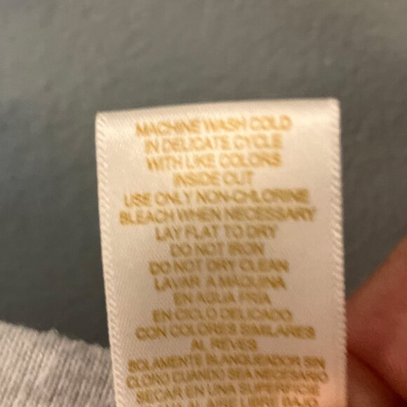 Matty M Women's Gray V -Neck Tunic Long Sleeve Top Large - Picture 3 of 5